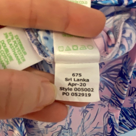 Lilly Pulitzer Zenon Ruffle Romper Magnolia Lilac NWOT - Picture 2 of 5